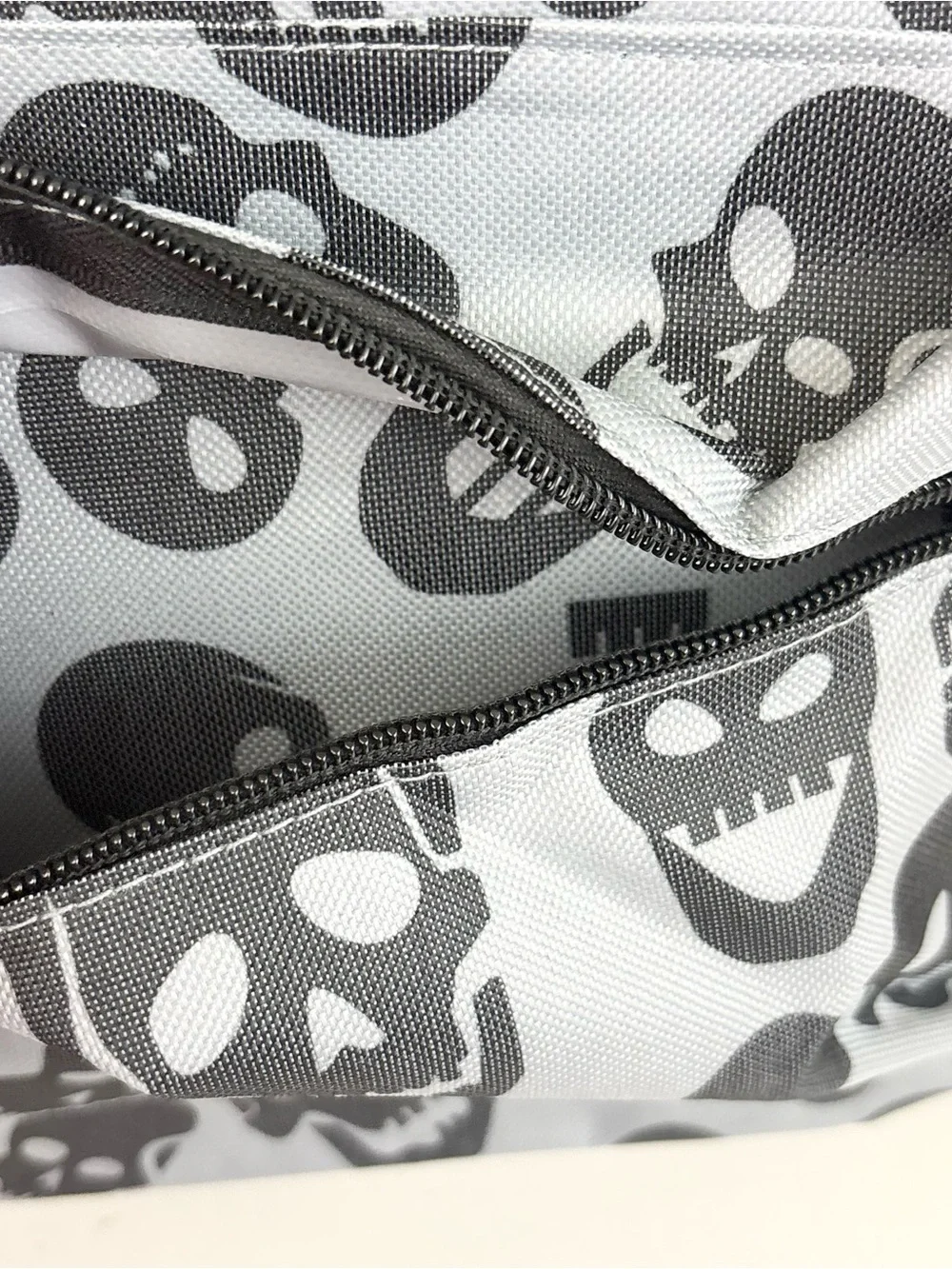 Skull & Roses 🌹💀Goth Punk Backpack New Without Tags - Picture 6 of 13